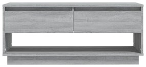 Móvel de TV 102x41x44 cm derivados de madeira cinzento sonoma