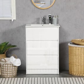 Armário com Lavatório Tamy - Design Contemporâneo