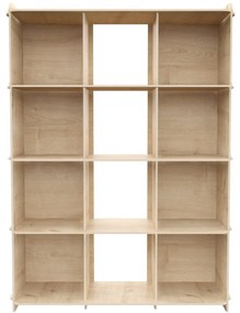 Estante Zimba – Carvalho – 92,5 x 132 x 30 cm