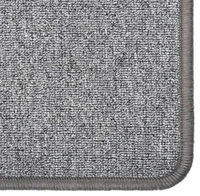 Tapete/passadeira 50x250 cm cinzento-escuro