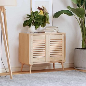 Portas de armário 2 pcs com design de persiana pinho maciço
