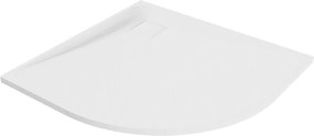 Mexen Bert base de duche semicircular SMC 90 x 90 cm, branco - 4KR109090