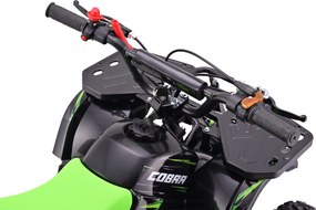 Mini Moto Infantil para crianças 5 a 9/10 anos Gasolina 50 CC Beneo Motors Cobra com limitador de velocidade Verde