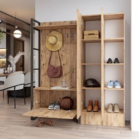 Hall Stand ML17 – Pinho Atlântico – 90x180x34 cm