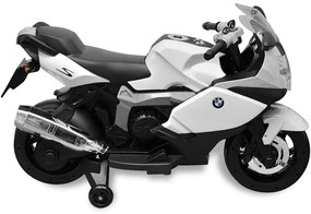 Motocicleta eléctrica BMW 283 para crianças- branca 6V