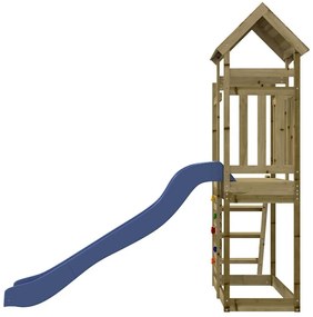 Conjunto de brincar para exterior madeira de pinho impregnada