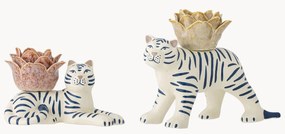 Castiçais artesanais Rory, conjunto de 2