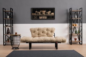 Cabideiro Berlin ABC – Nogueira/Preto – 180x200x35 cm