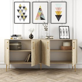**** Console Kiev – Travertine – 180x78x35 cm

**