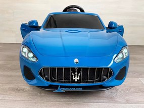 Carro elétrico para crianças Maserati GC Sport 12V 2.4G Azul Metalizado