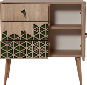 Cómoda Verybox – Carvalho Sonoma – 90x90x40 cm