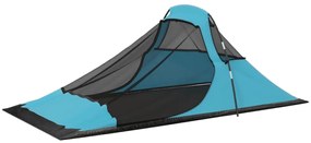 Tenda de campismo 317x240x100 cm azul