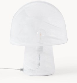 Candeeiro de mesa com aspeto de mármore Talia, vários tamanhos