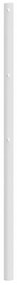 Cabeceira de cama 90 cm metal branco