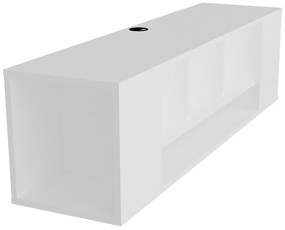 Móvel TV Paldi – Branco – 135x39x35,2 cm