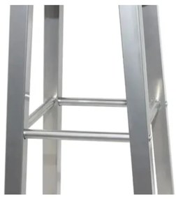 Bancos de bar 2 pcs metal com assento MDF