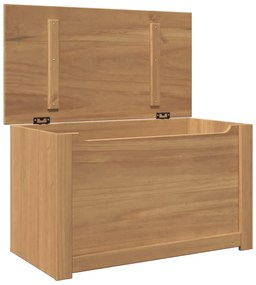 Caixa de arrumação com tampa Panama 79x42x46 cm pinho maciço