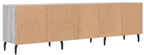 Móvel de TV 150x30x44,5 cm derivados de madeira cinzento sonoma