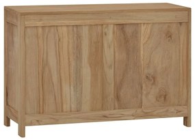 Móvel de gavetas 80x30x55 cm madeira de teca maciça