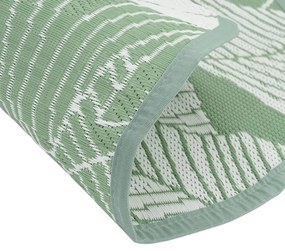 Tapete de exterior Ø120 cm ARAKIL PP Verde