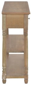 Mesa consola 110x30x76 cm derivados de madeira