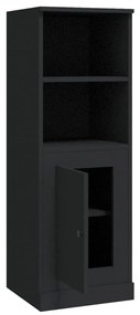 Aparador alto 36x35,5x103,5 cm derivados de madeira preto