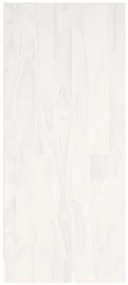 Estante 104x33x76 cm pinho maciço branco