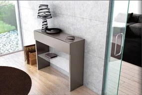 Consola MOON.210 1 gaveta (105cm | Lacado/carvalho | Personalizável) - carvalho, Lacado mate