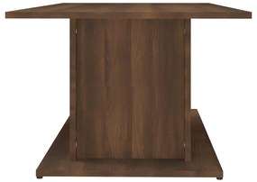Mesa de centro derivados de madeira carvalho castanho