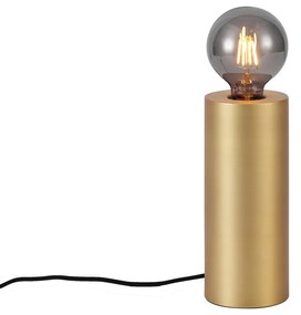 Candeeiro de mesa moderno latão 24cm - Cylinder