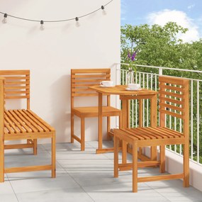 Conjunto de Jantar de Jardim de 5 Peças vidaXL em Madeira Sólida de Acácia