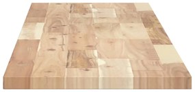 Prateleira flutuante 2pcs 160x30x2cm acácia maciça não tratada