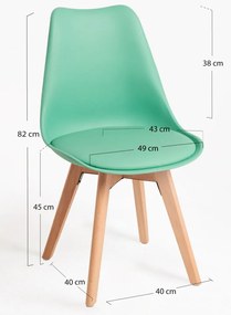 Cadeira Synk Basic - Verde Jade