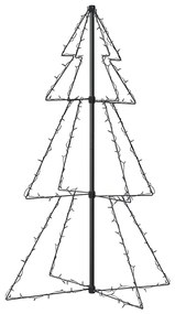 Árvore de Natal em cone 160 LEDs 78x120 cm interior e exterior