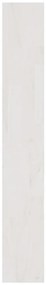 Estante/divisória 100x30x200 cm madeira de pinho maciça branco