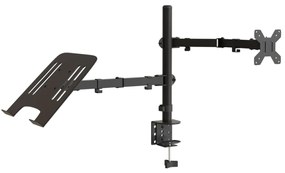 Suporte para monitor VESA 75/100 mm aço preto