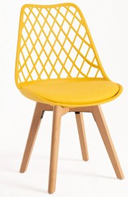 Pack 6 Cadeiras Mima - Amarelo