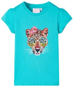 T-shirt infantil menta 128