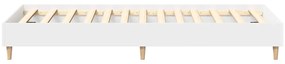 Estrutura de cama sem colchão 100x200 cm branco