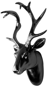 Acessório Decorativo de Parede Yak-007 – Preto – 26x38x17 cm