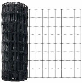 Cerca Euro Cinza 0,6x25 m Aço