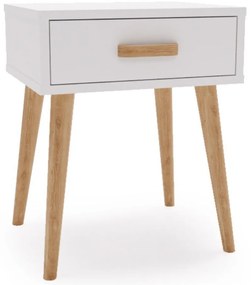 Mesa de cabeceira LUNA branca