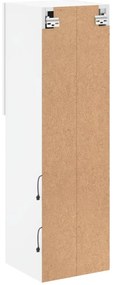 Móvel de TV c/ luzes LED 30,5x30x102 cm branco