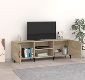 Móvel de TV 150x30x50 cm derivados de madeira carvalho sonoma