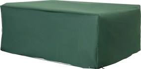 Capa/Lona de proteção impermeável para mobiliário de jardim em tecido Oxford 600D, retangular, 210 L x 140 L x 80 A cm, verde