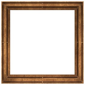 Floreira enferrujada 100x100x80 cm aço resistente