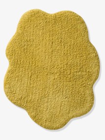 Oferta do IVA - Tapete nuvem amarelo escuro liso