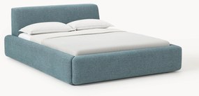 Cama estofada com arrumação Melva