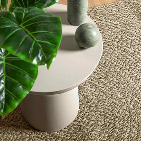 Tapete ZIZUR bege 200x290 cm aspeto de juta interior e exterior