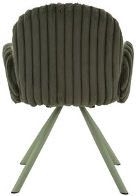 CONJUNTO DE 2 UNIDADES CADEIRAS JANTAR STOCKHOLM -B- 64X68X83 CM  (ALTURA DO ASSENTO CM 45) VERDE